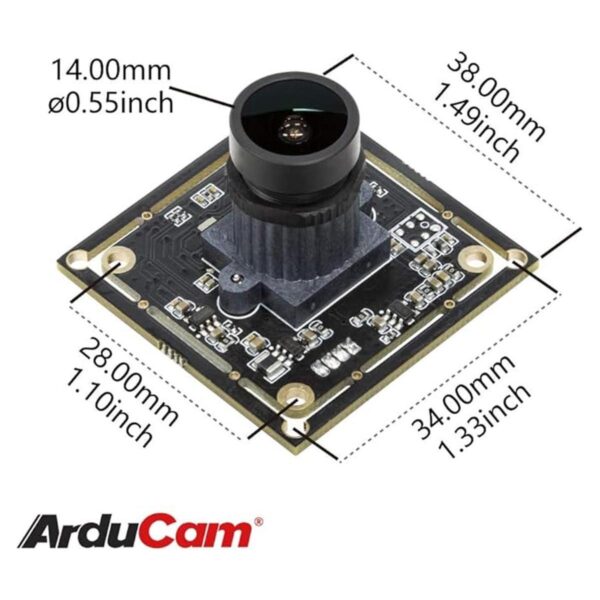 Arducam 1080P Low Light WDR Ultra Wide Angle USB Camera_2