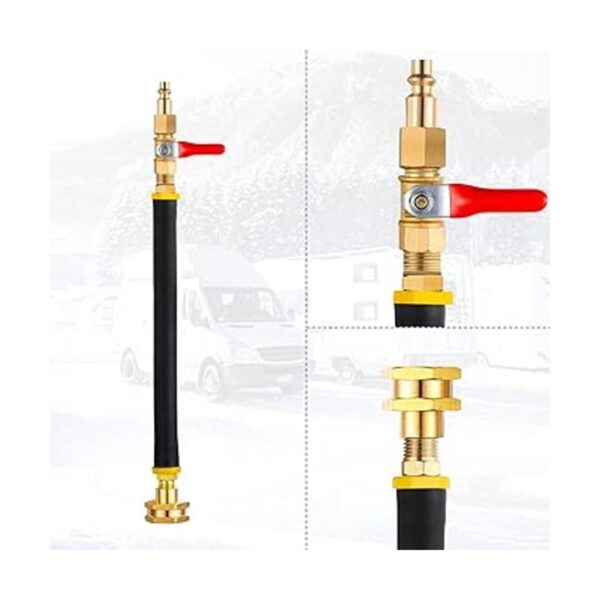 Kit de invierno para autocaravanas y adaptador de soplado