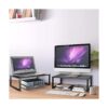 Paquete de 2 soportes elevadores de monitor Simple_2