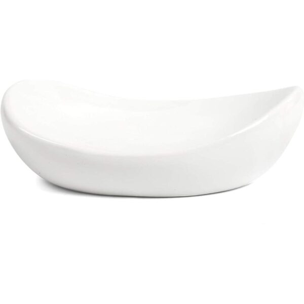 Forlong Juego de 2 jabonera de cerámica para baño bañera_4