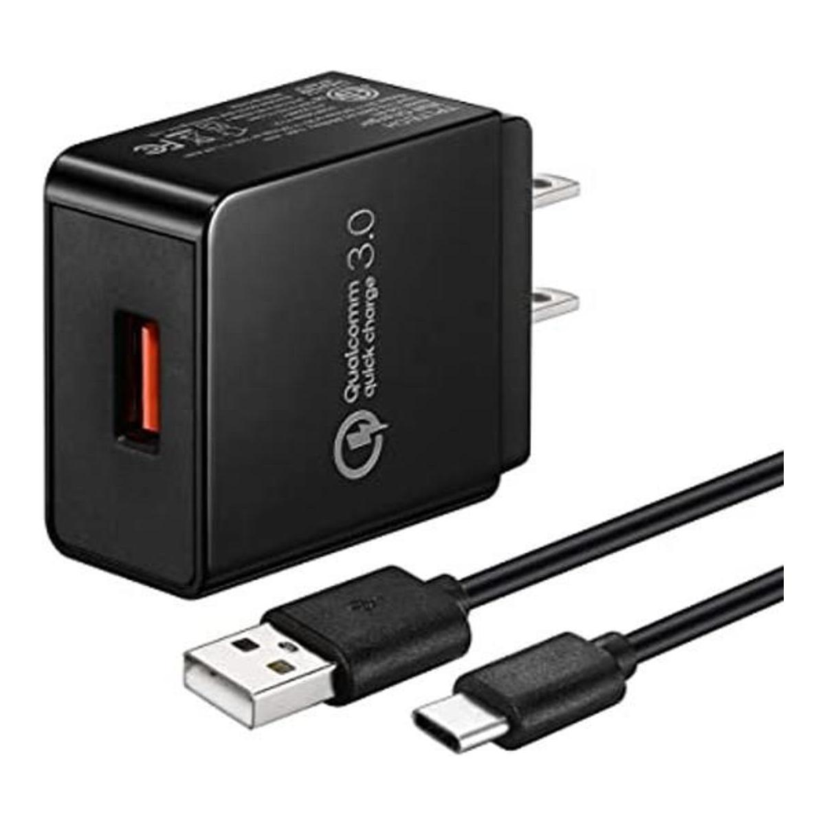 Cargador de pared de carga rápida 3.0 adaptativo de 18 W