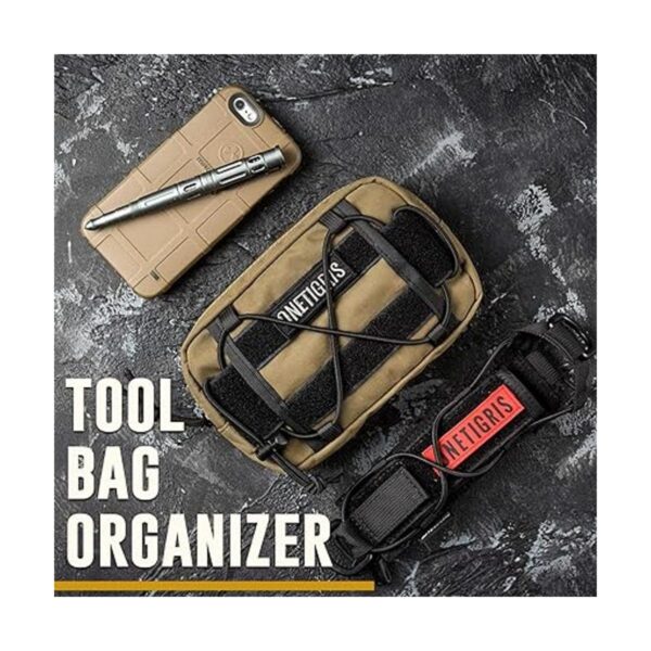 OneTigris Bolsa horizontal MOLLE EDC para herramientas_2