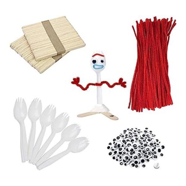 Tenedor Creatividad Set 100 Juegos de Forky DIY Creativo_1