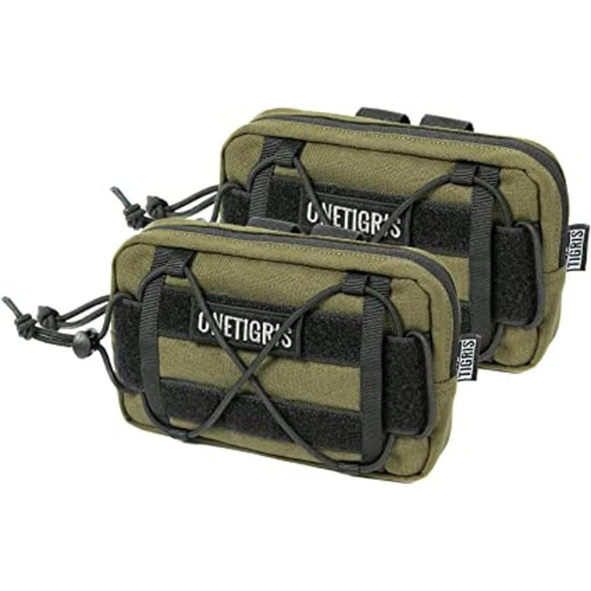 OneTigris Bolsa horizontal MOLLE EDC para herramientas