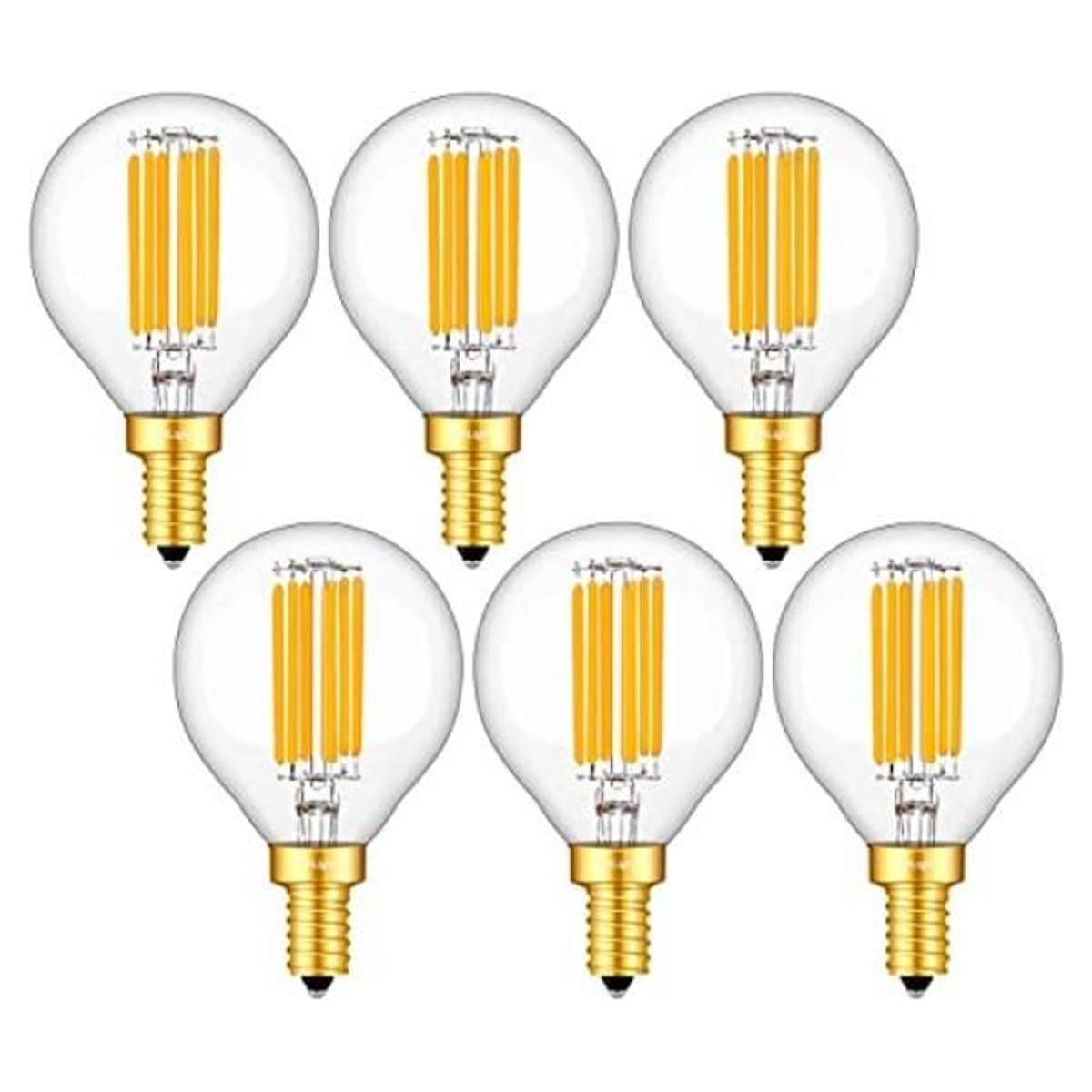 CRLight 3000 K 6 W regulable LED Candelabro bombilla