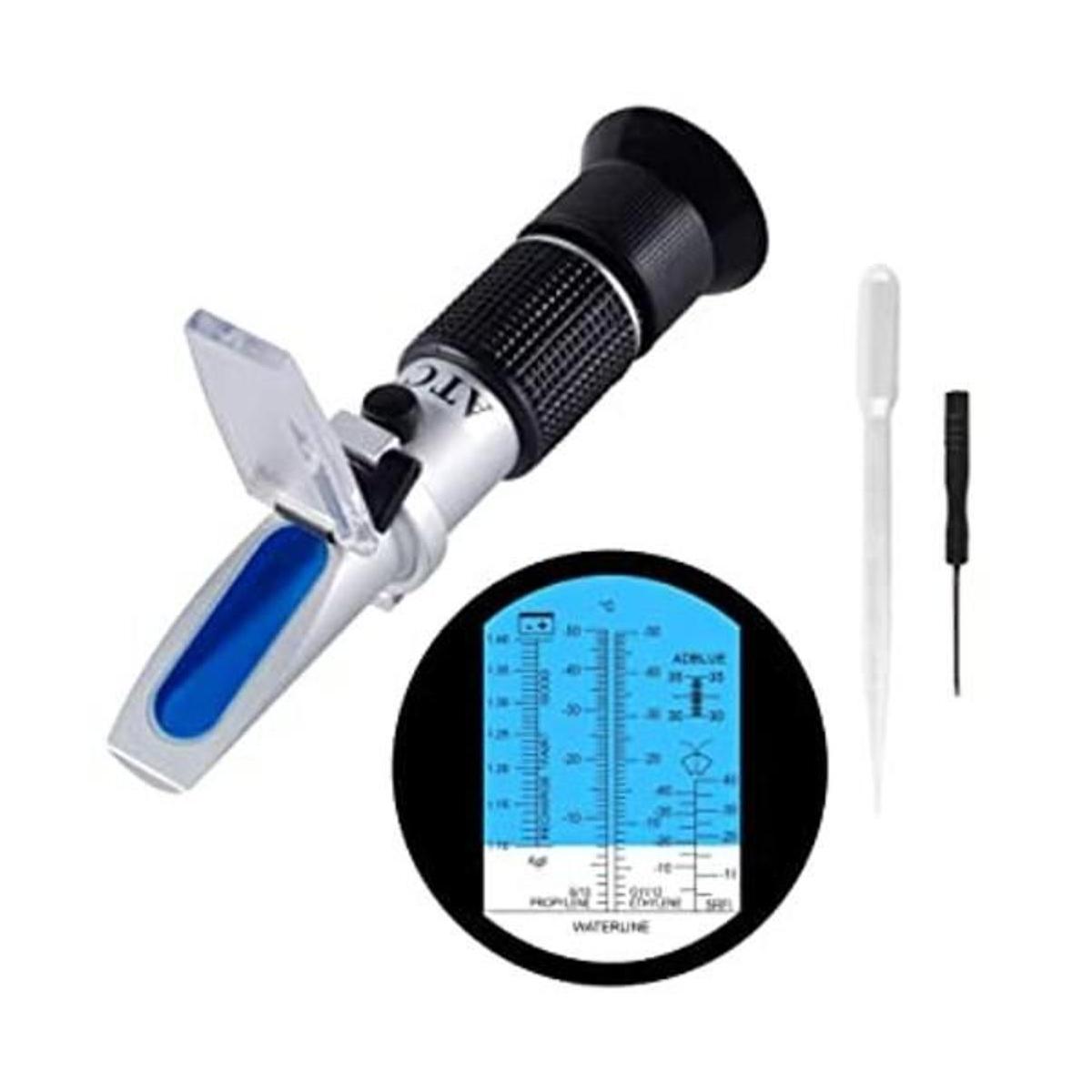 Antifreeze Refractometer 4in1 Coolant Tester Refractometer