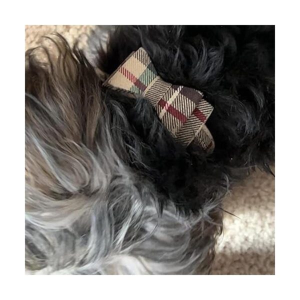 PUPTECK Collar de perro con lazo y campana pañuelo