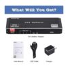 Divisor HDMI 1x4 4K 60Hz 1 en 4 Salida HDMI Splitter_6