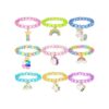 Hicarer Pulsera de unicornio colorida de 9 piezas_1