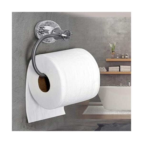 HouseAid Portarrollos de papel higiénico de cristal para