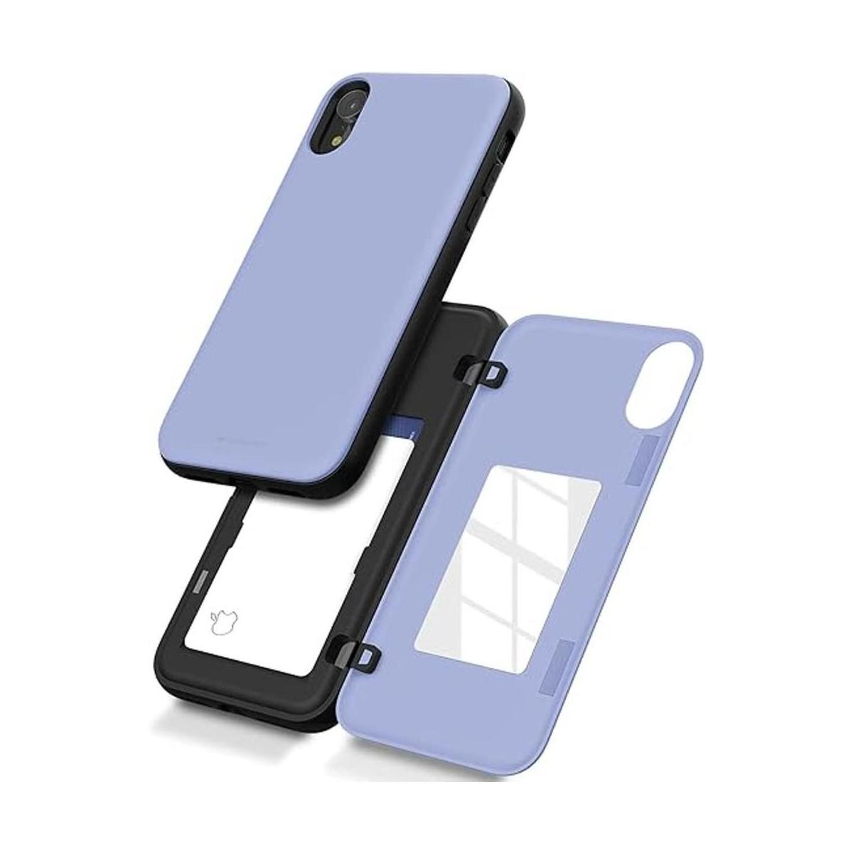 Goospery Funda tipo billetera para iPhone XR con