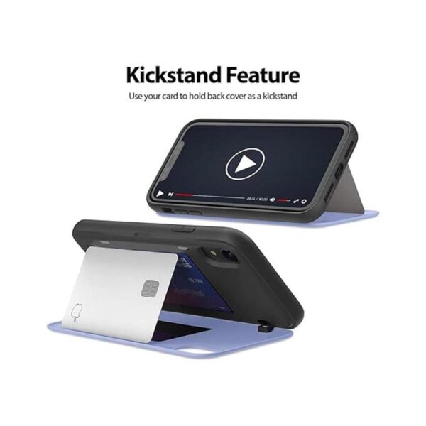 Goospery Funda tipo billetera para iPhone XR con_2