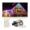 Haili Guirnalda de 105 pies de longitud y 300 luces LED_3