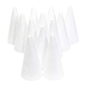 Conos de espuma para manualidades 2.7 x 5.5 pulgadas_1