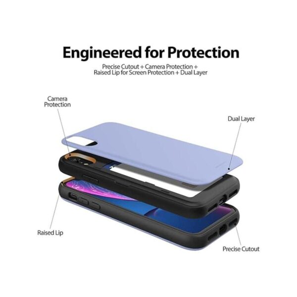 Goospery Funda tipo billetera para iPhone XR con_4