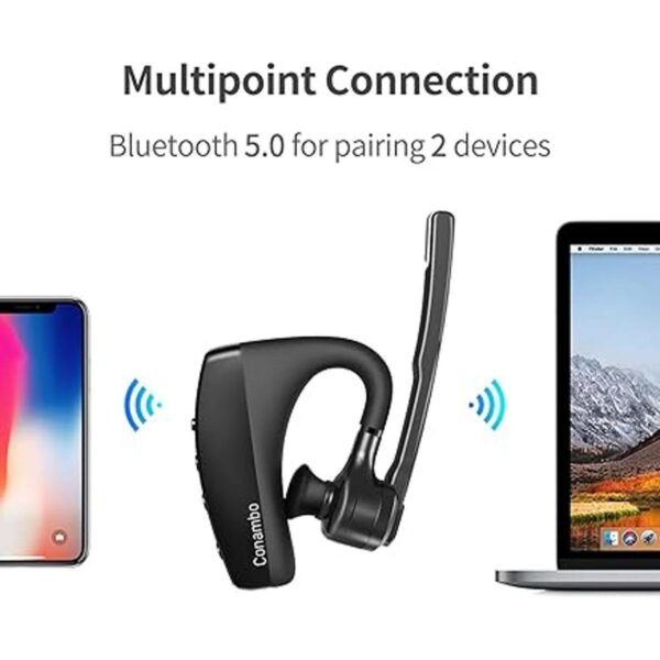 Auriculares Bluetooth 5.1 con micrófono dual CVC8.0 con_5