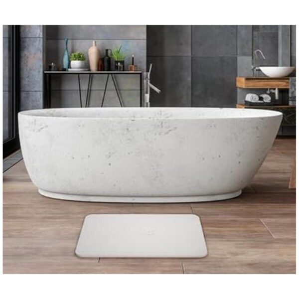 Momo Lifestyle Tapete de baño de piedra 23.6 x 15.4_3