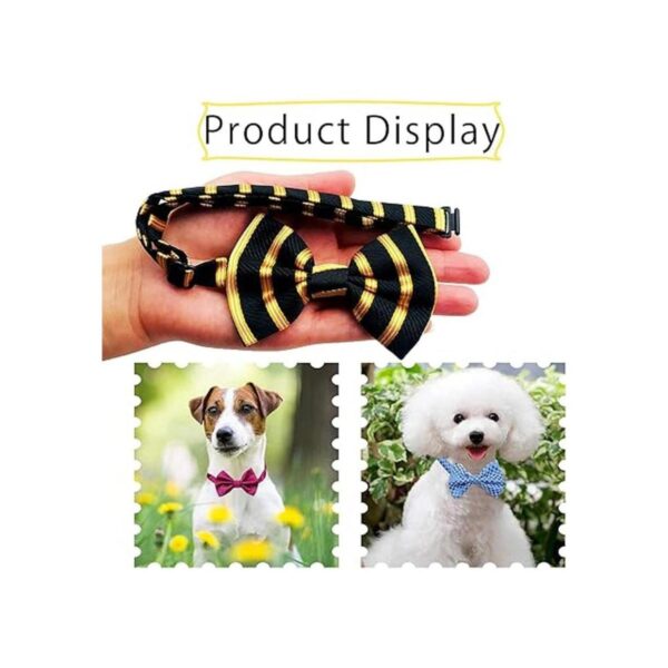 JpGdn 10 corbatines para perros pequeños lazos para el