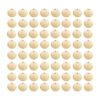 FXSALE 1000 cuentas de madera de 0.394 in sin terminar