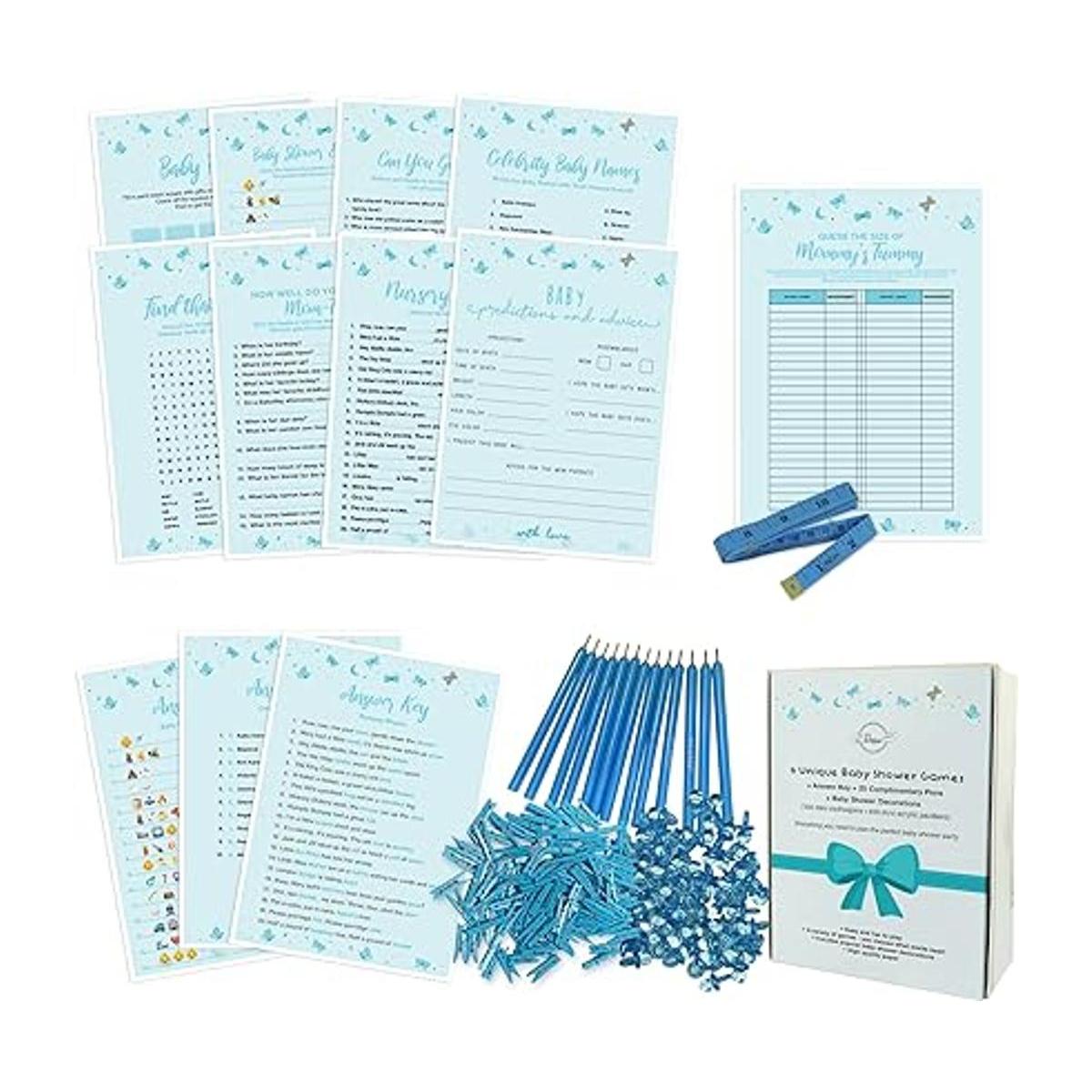 Dessie Baby Shower Games for Boys Ultimate Boy Baby