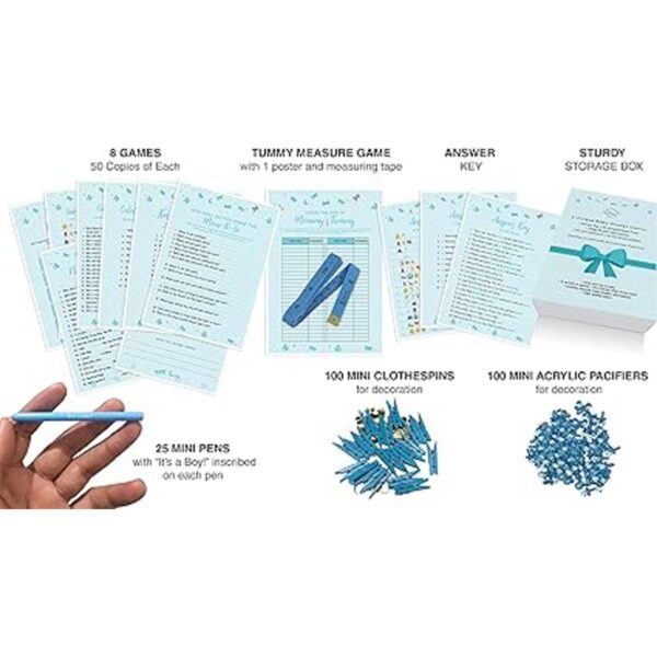 Dessie Baby Shower Games for Boys Ultimate Boy Baby_2