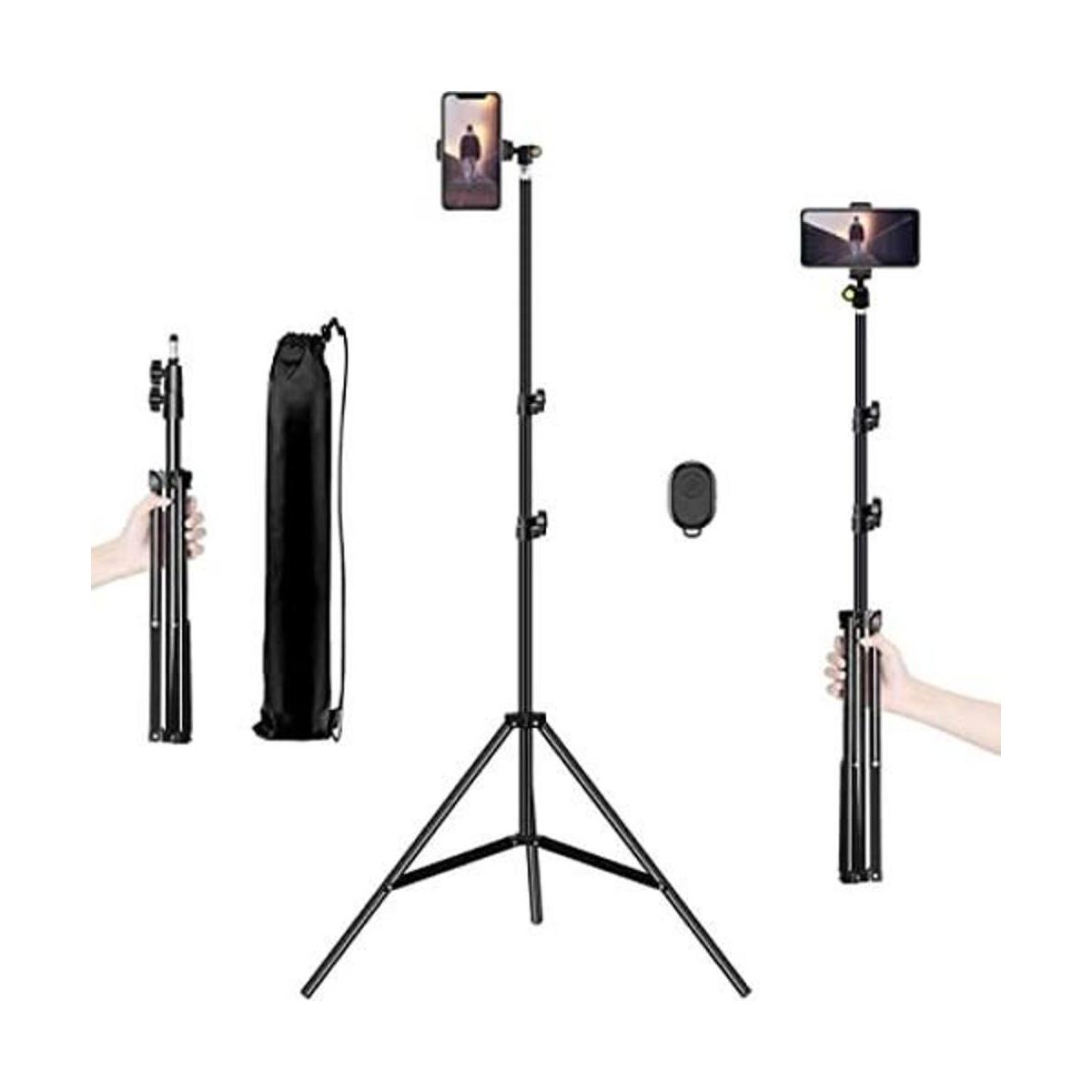 Trípode para selfie soporte extensible de 65 pulgadas