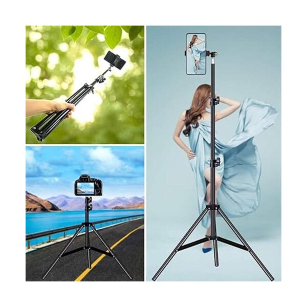 Trípode para selfie soporte extensible de 65 pulgadas