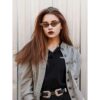 Gafas de sol vintage con diseño de leopardo de ojo de gato
