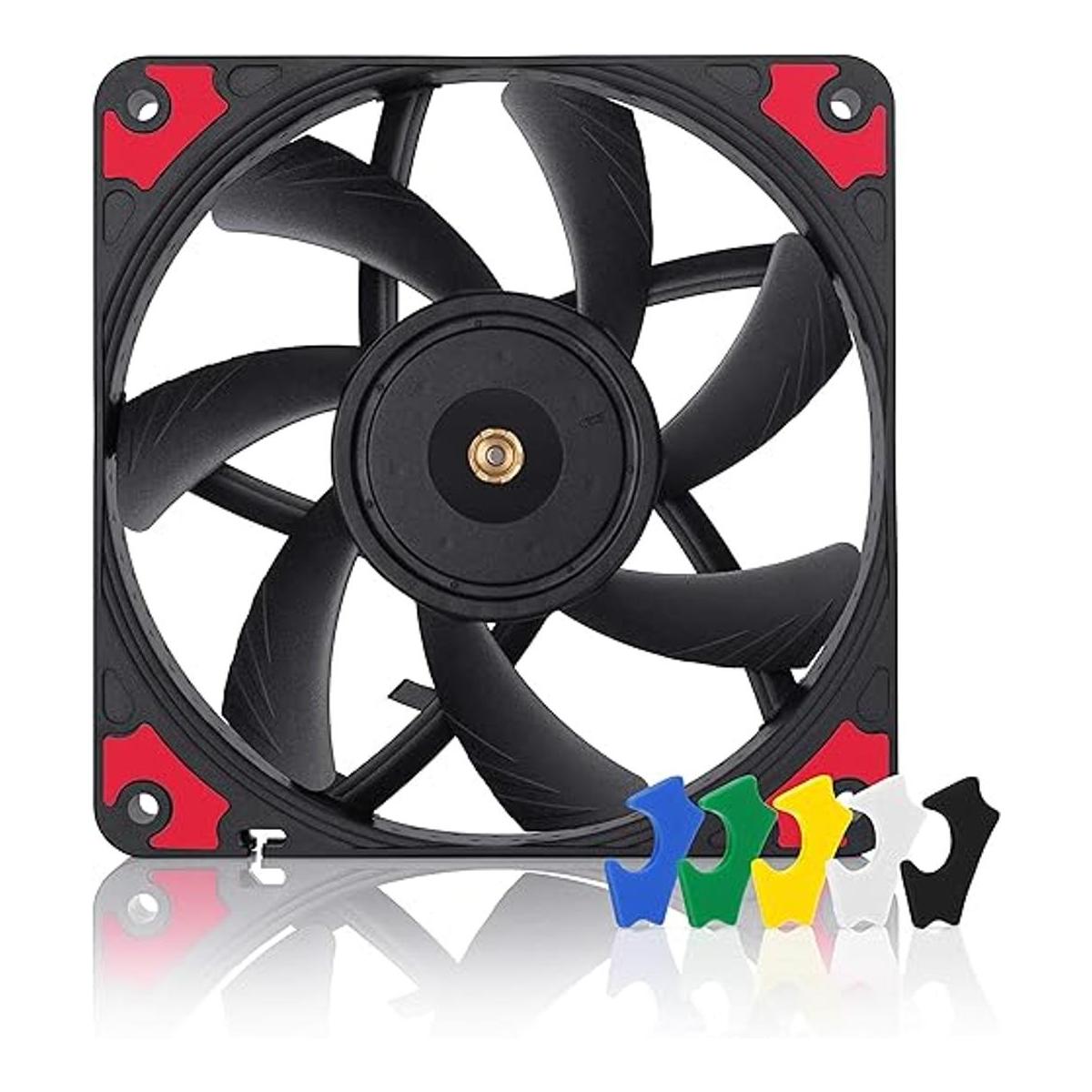 Noctua NFA12x15 PWM chromax.Black.swap ventilador delgado