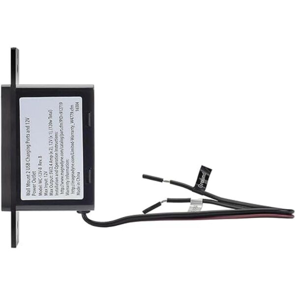 Magnadyne WCP12VB Soporte de pared negro 2 puertos de_3