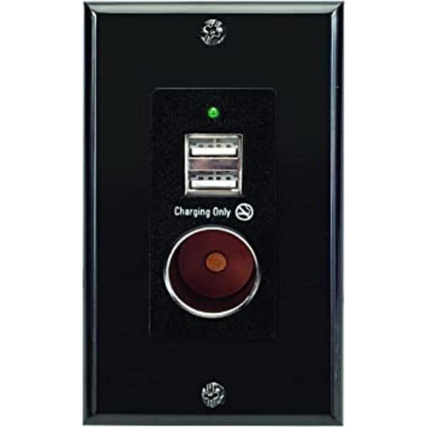 Magnadyne WCP12VB Soporte de pared negro 2 puertos de_1