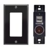 Magnadyne WCP12VB Soporte de pared negro 2 puertos de_2