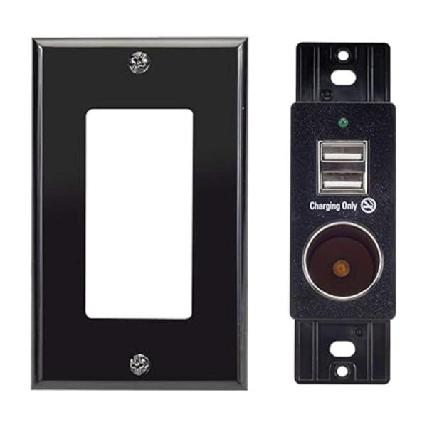 Magnadyne WCP12VB Soporte de pared negro 2 puertos de_2