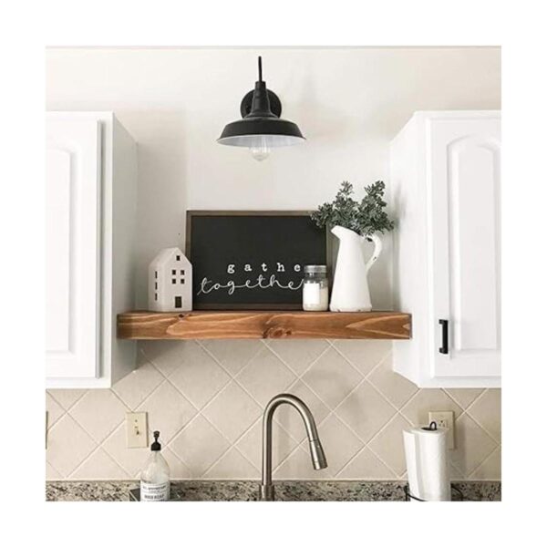 BRIGHTESS 80 Aplique de pared negro retro con cuello de_2
