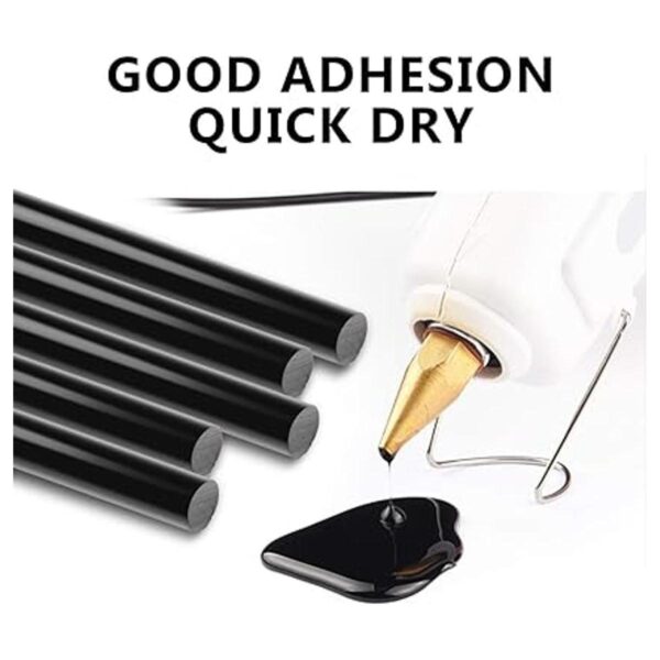 Black Hot Glue Sticks ENPOINT 72 Pack 0.27 x 4 Hot Melt_3