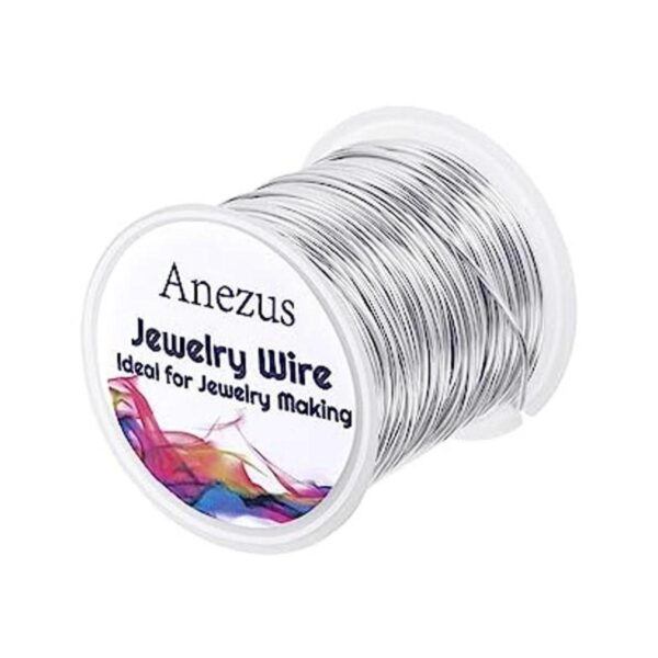 Anezus Alambre de joyería de calibre 18 para hacer joyas