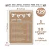 Juegos de baby shower Kraft fiesta abundante 5 juegos_2