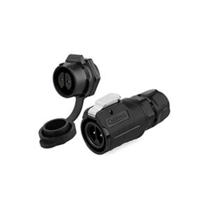 CNLINKO IP67 Circular Panel M16 Plastic 3 Pin Plug and_1