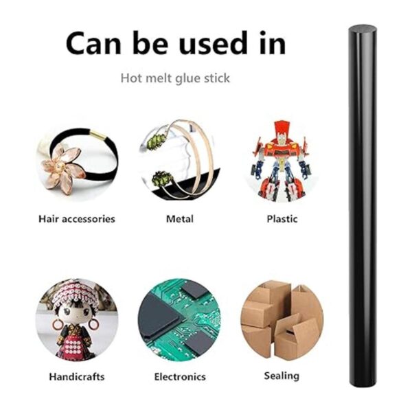 Black Hot Glue Sticks ENPOINT 72 Pack 0.27 x 4 Hot Melt_4