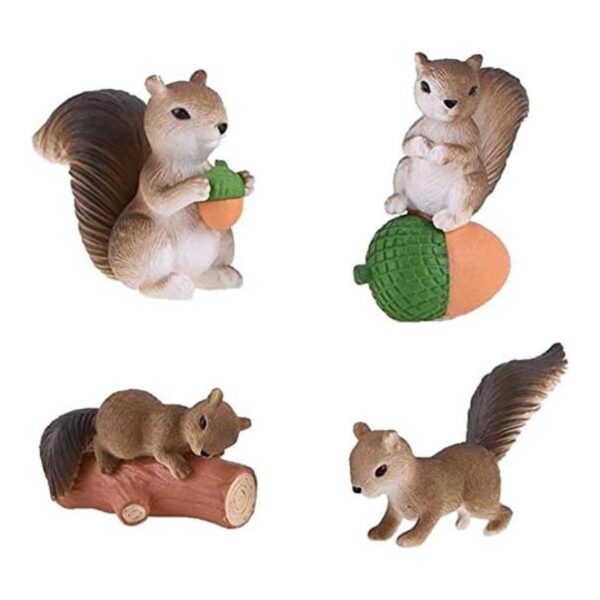 HanYoer Juego de 4 figuras decorativas para tartas de_1