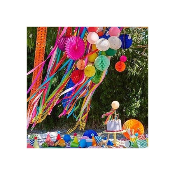 Binpeng Abanico de papel para decoraciones bolas de papel