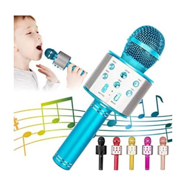 Micrófono inalámbrico Bluetooth de karaoke para niños 5_1