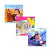 Disney Frozen Pixar Princess Juego de libros de mesa para_4