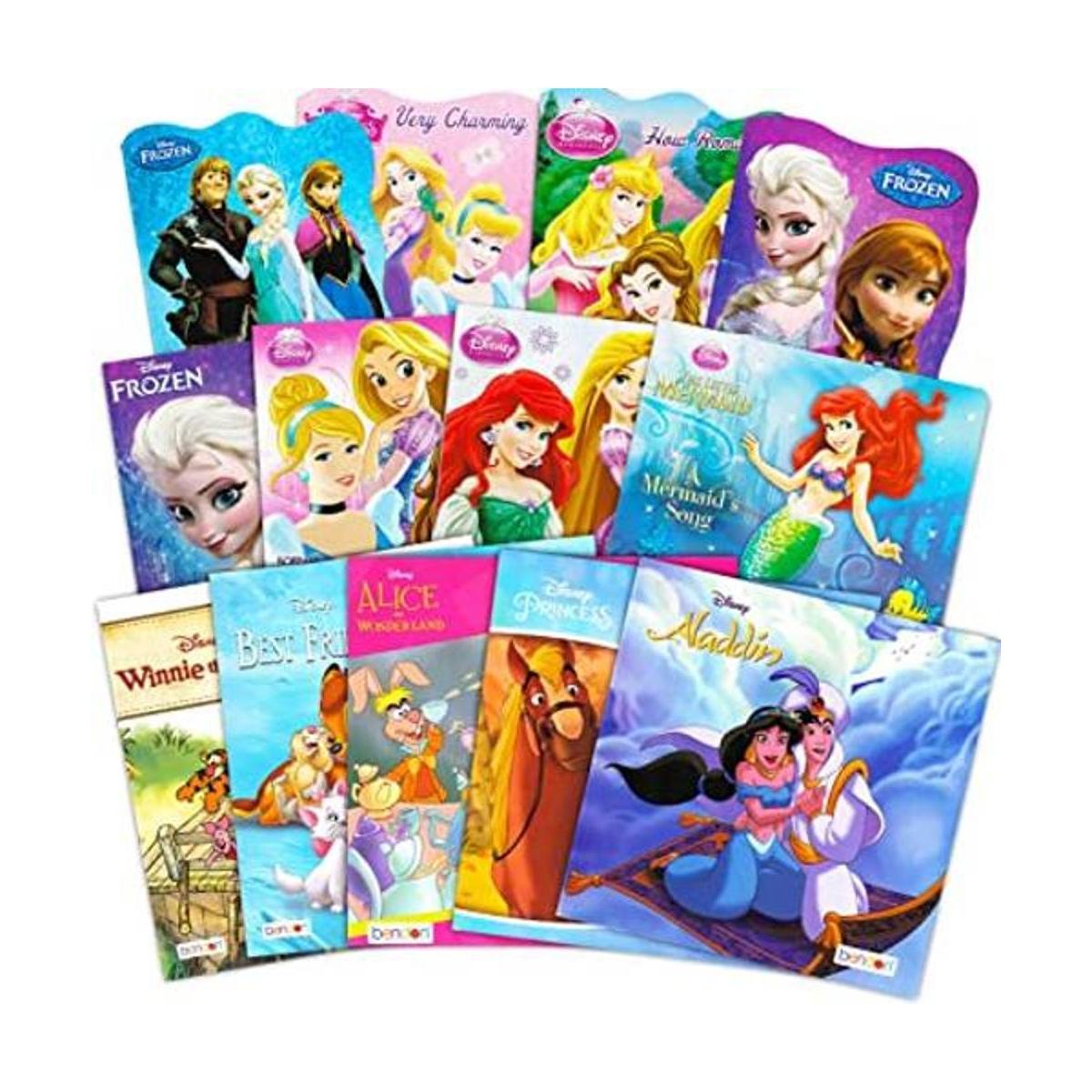 Disney Frozen Pixar Princess Juego de libros de mesa para