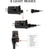 BHCLIGHT 200 luces LED de 66 pies cadena de luces_4