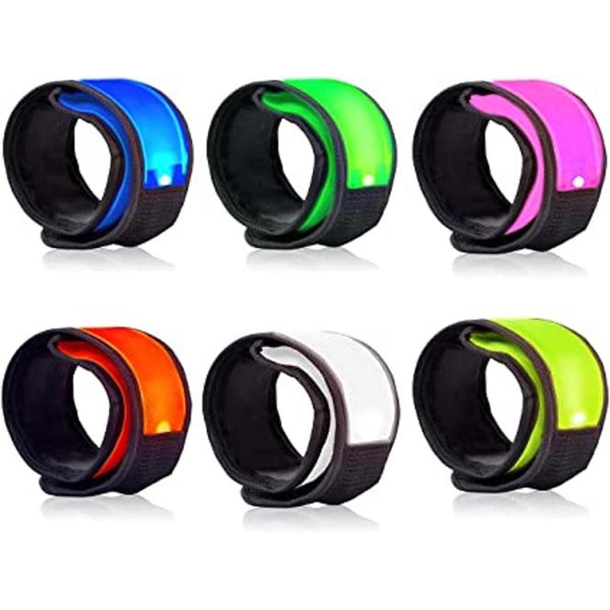 LOBKIN Safety Bracelets LED Slap Armband Kids Walking at
