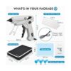 Magicfly 60100W Hot Glue Gun Full Size with Carry Bag and_2