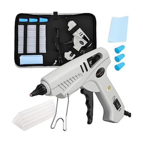 Magicfly 60100W Hot Glue Gun Full Size with Carry Bag and_1