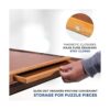 Jumbl Tablero de rompecabezas de 1500 piezas Mesa de_4