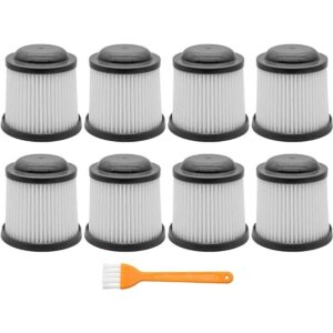 IOYIJOI 8 filtros de repuesto Vac para Black Decker_1